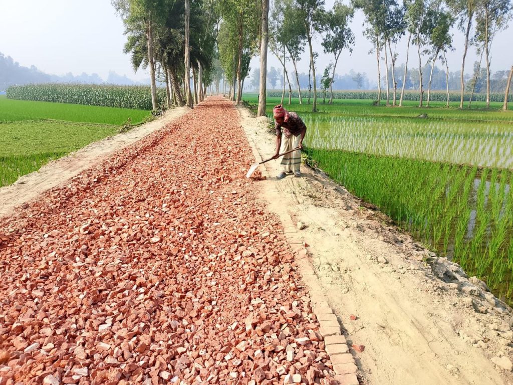 TTS LGED Road Construction 17